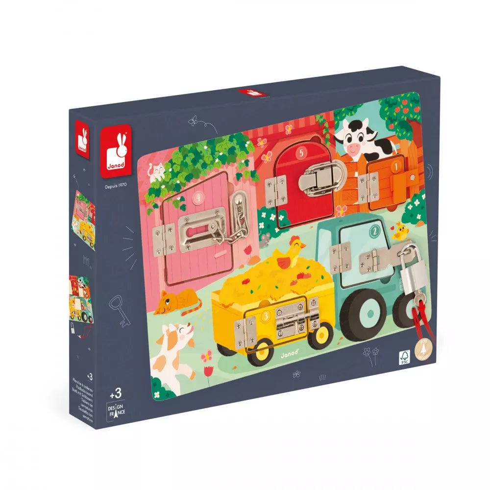 Padlocks Board - The Farm Janod Lil Tulips