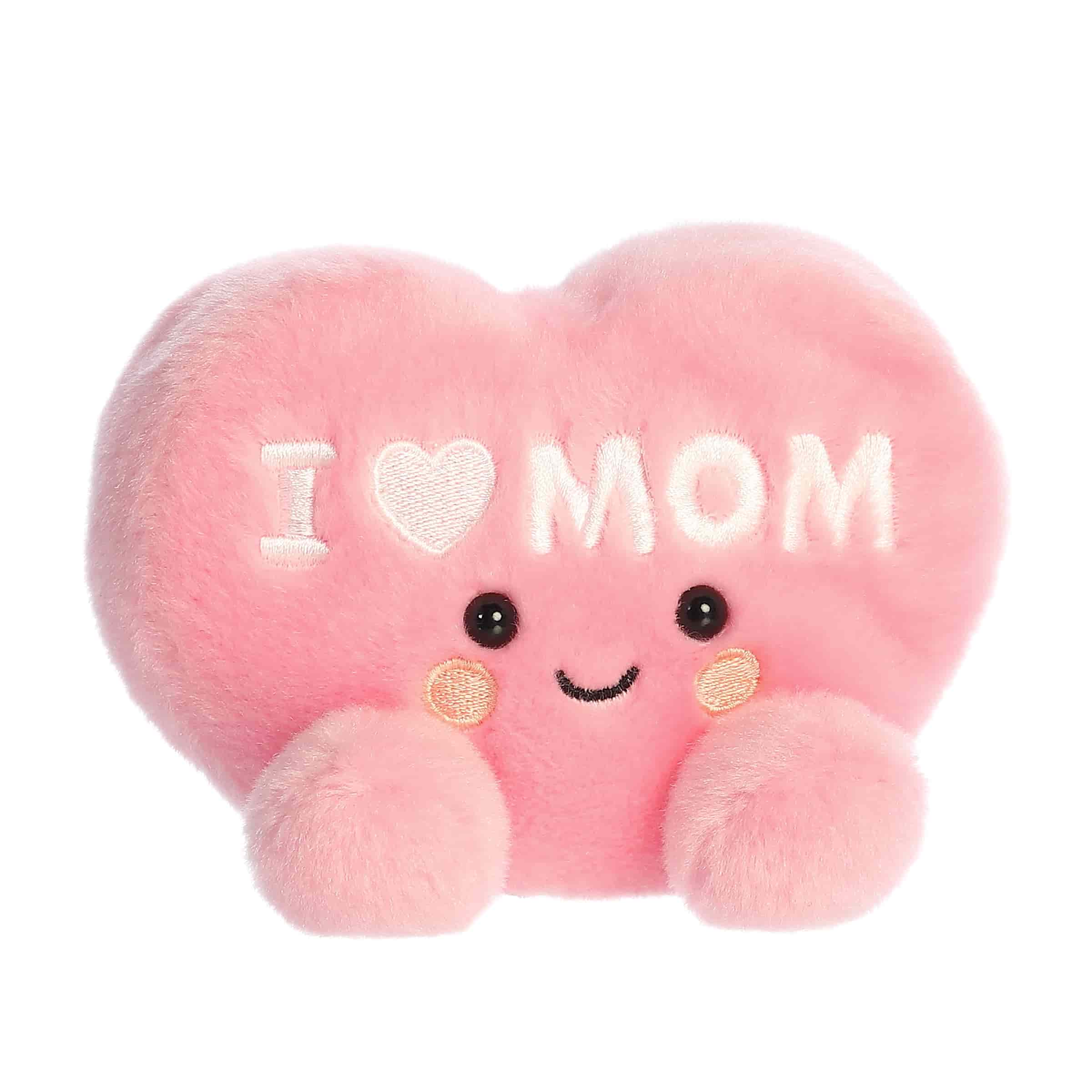 Palm Pals™ - 5" I Love Mom Heart Aurora Lil Tulips
