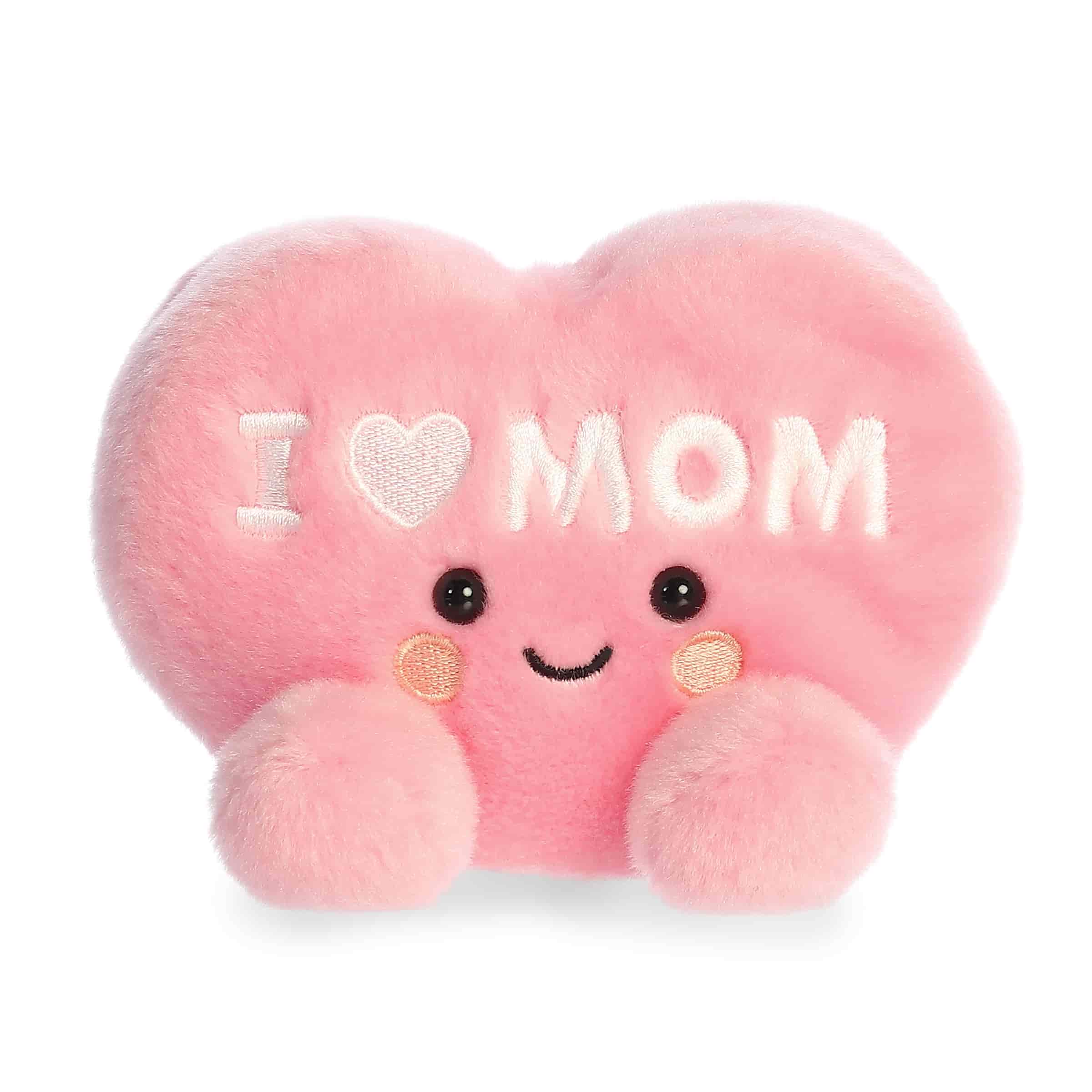 Palm Pals™ - 5" I Love Mom Heart Aurora Lil Tulips