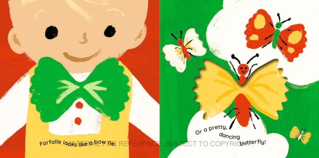 Pasta, Pasta, Pasta! Board Book Chronicle Books Lil Tulips