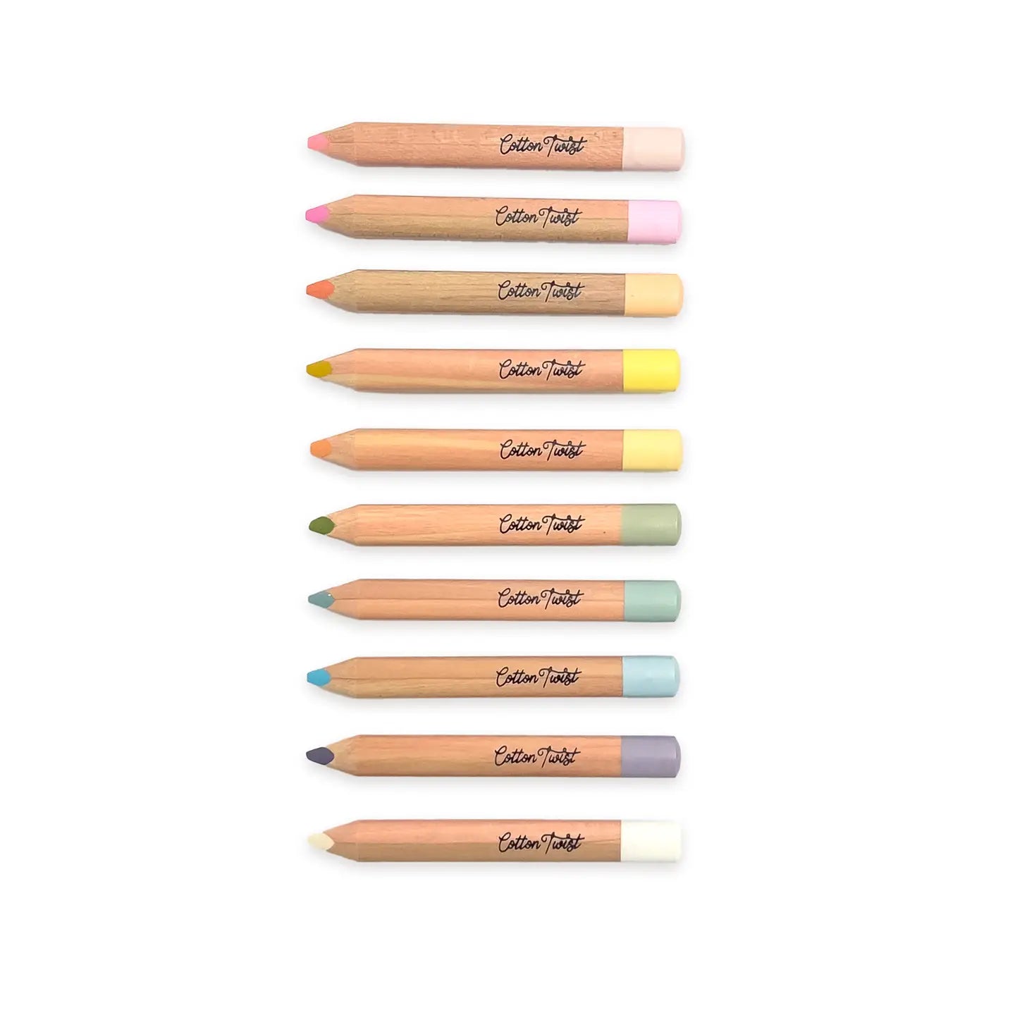 Pastel Mix Watercolour Pencils Set Cotton Twist Lil Tulips