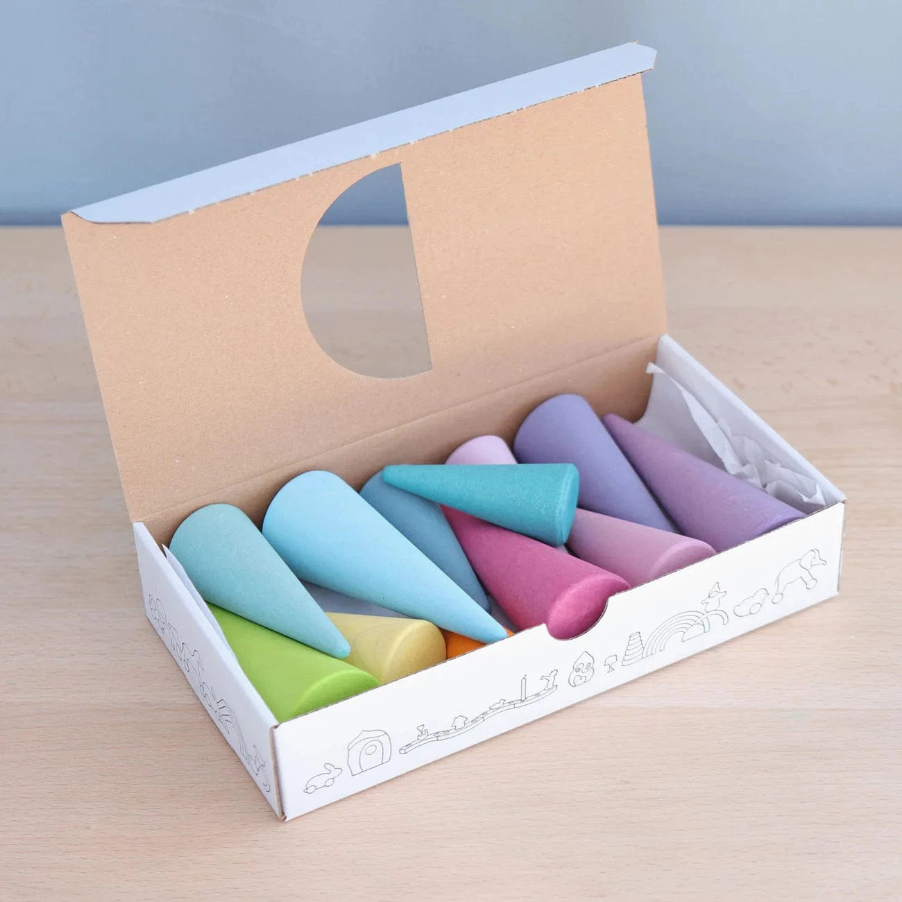 Pastel Rainbow Forest Grimm's Lil Tulips