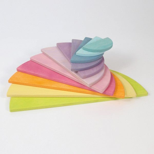 Pastel Semi Circles Grimm's Lil Tulips