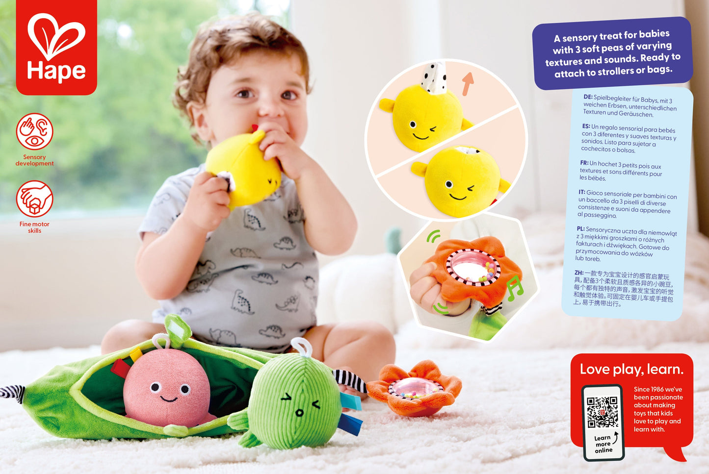Pea Pod Pals Hape Lil Tulips