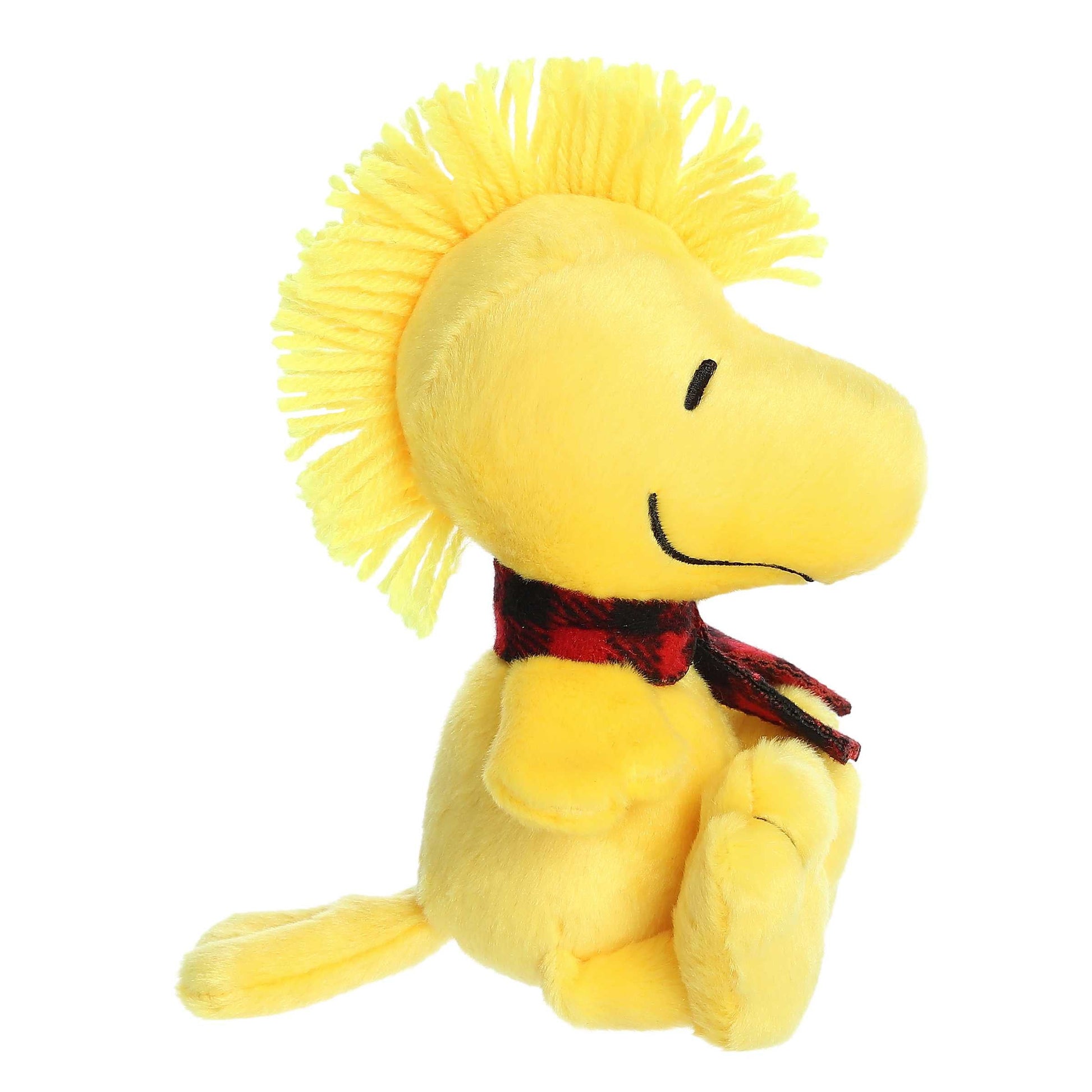 Peanuts® - 6" Winter Plaid Woodstock Aurora Lil Tulips