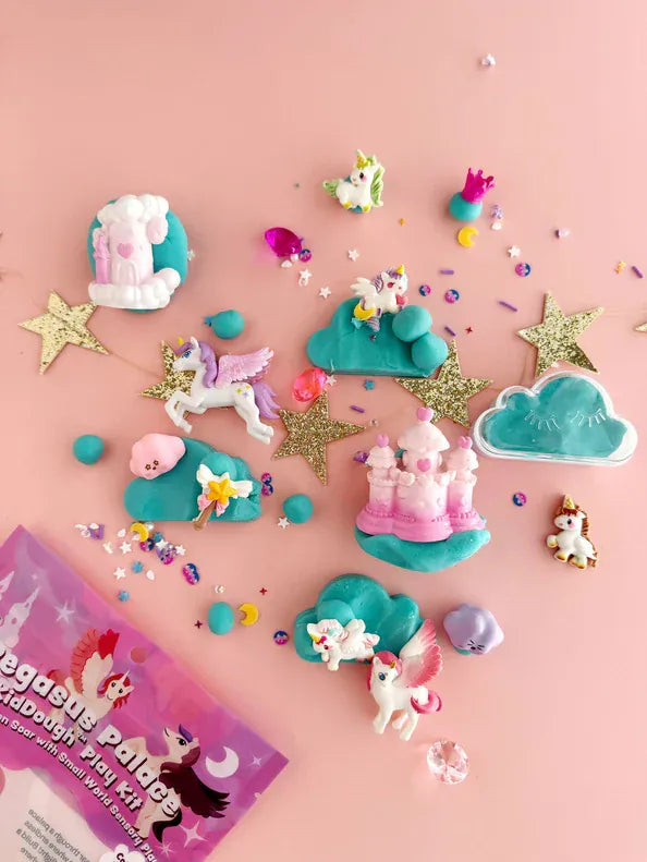 Pegasus Palace Kiddough Play Kit Earth Grown KidDoughs Lil Tulips