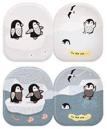 Penguin & Friends Bath Book Quatro Lil Tulips