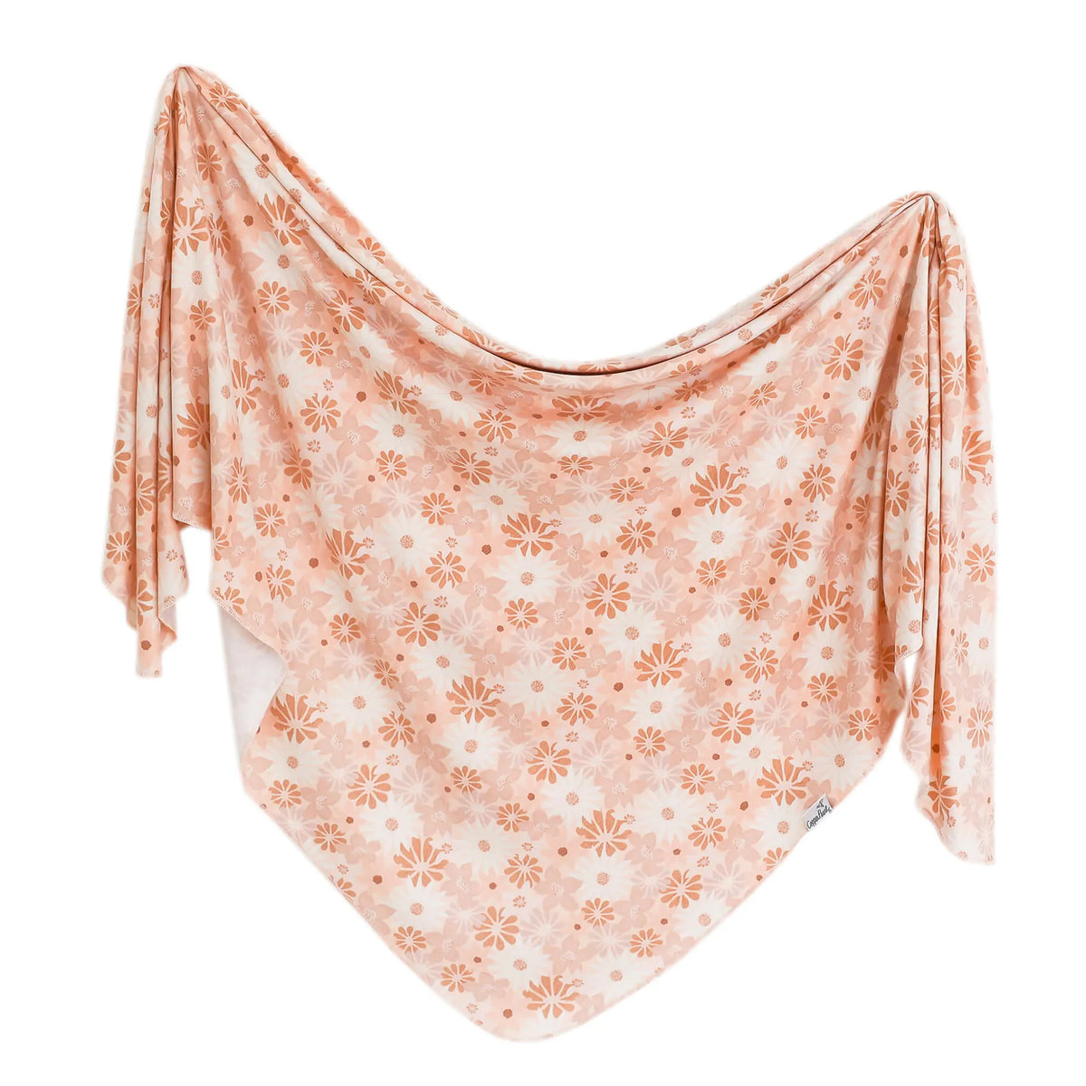 Penny Knit Swaddle Blanket Copper Pearl Lil Tulips