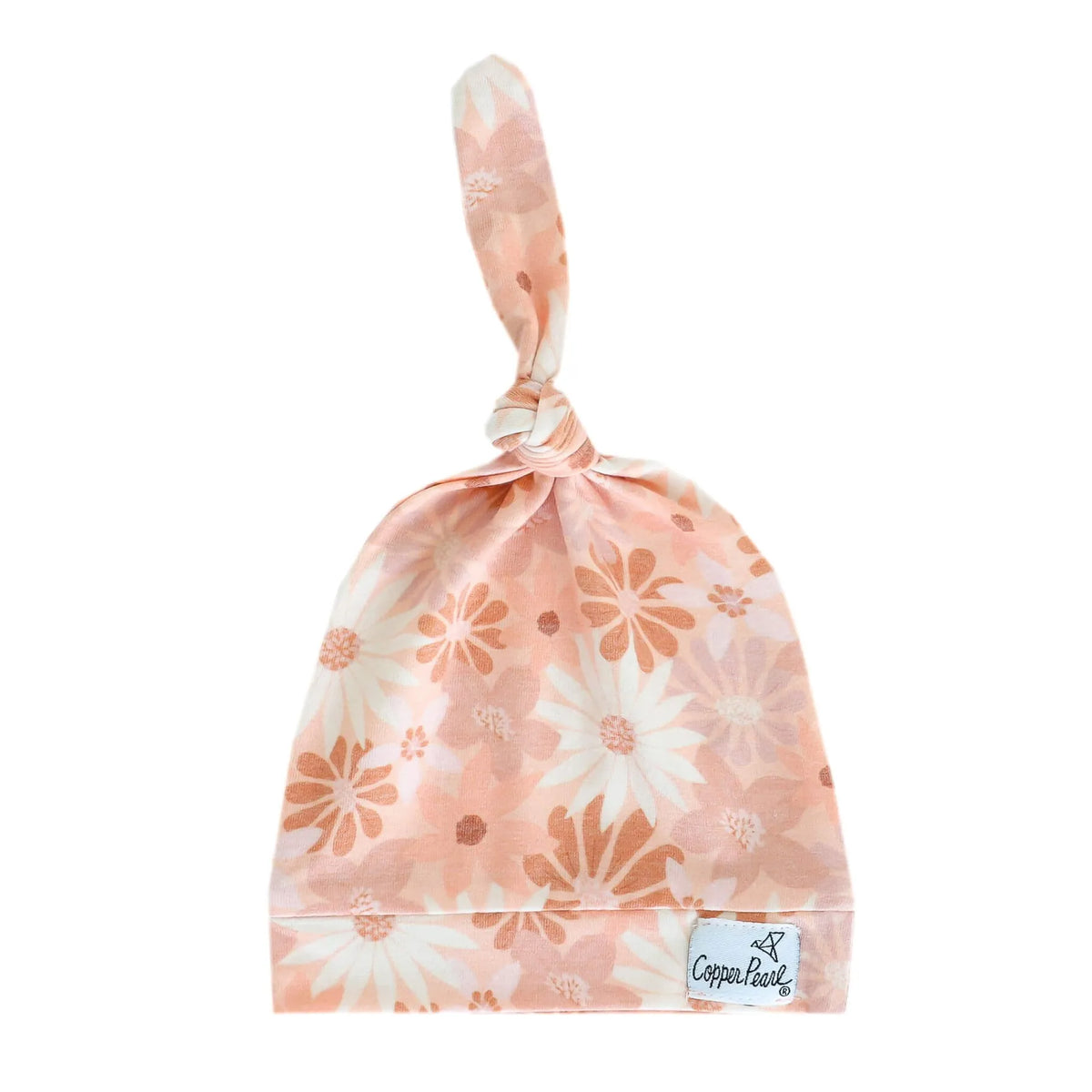 Penny Top Knot Hat Copper Pearl Lil Tulips