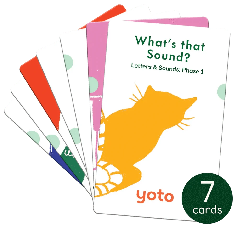 Phonics: Letters & Sounds: Phase 1 - 7 Audiobook Cards Yoto Lil Tulips