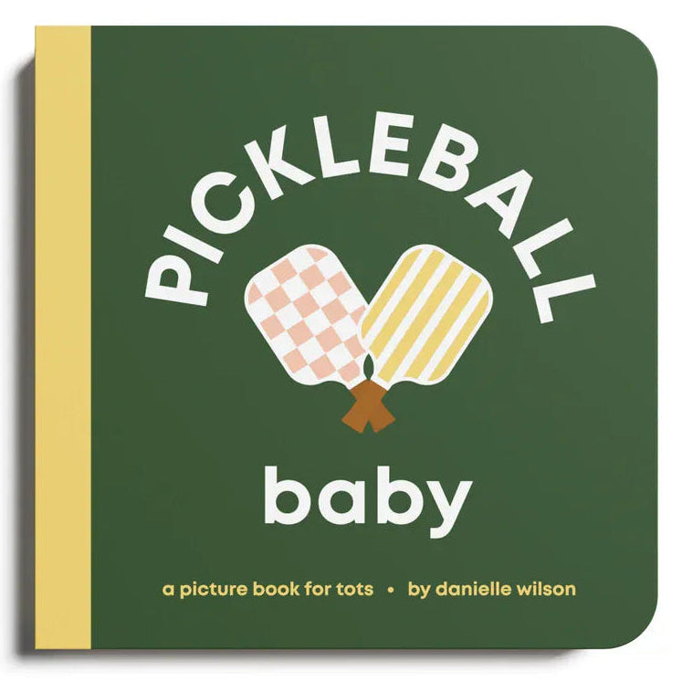 Pickleball Baby Board Book Left Hand Book House Lil Tulips