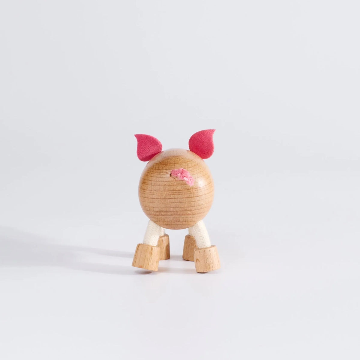 Pig Wooden Toy anamalz Lil Tulips