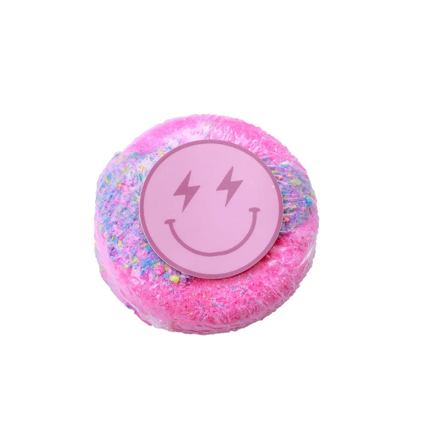 Pink Preppy Donut Bath Bomb & Sticker Pack