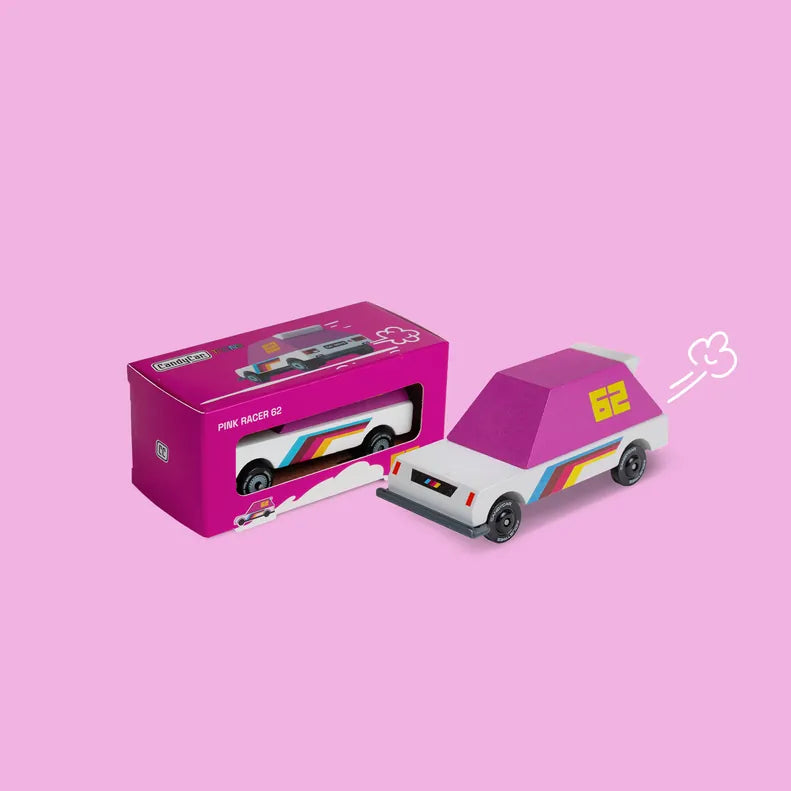 Pink Racer 62 Toons™ Car CandyLab Lil Tulips