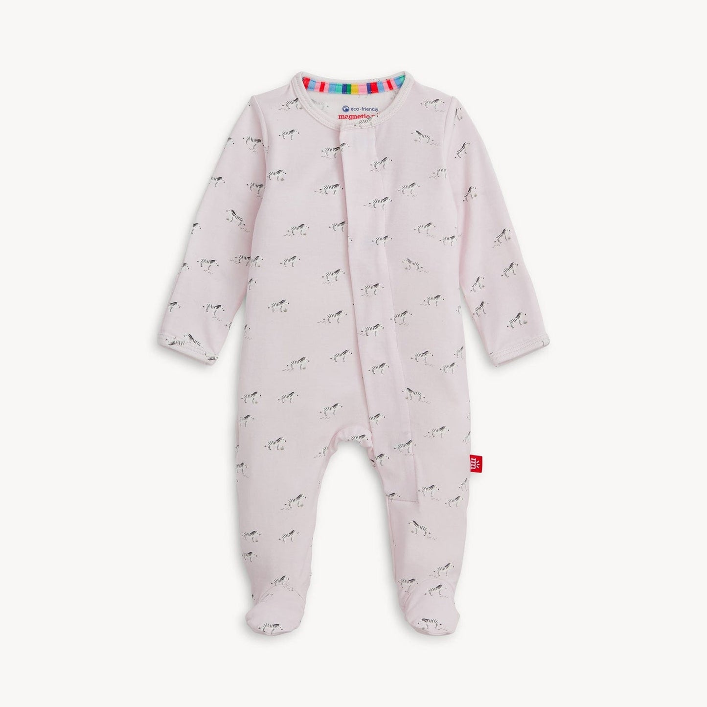 Pink Savannah Plains Modal Footie Magnetic Me Lil Tulips
