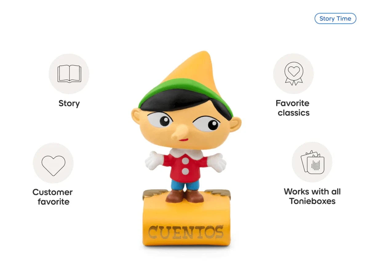 Pinocho y Otros Cuentos Clásicos Tonie (en Español) Tonies Lil Tulips