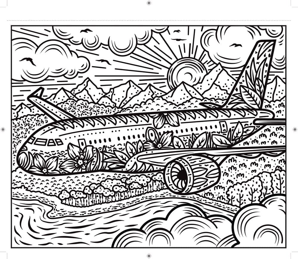 Planes and Helicopters Magic Painting Book Harper Collins Childrens Lil Tulips