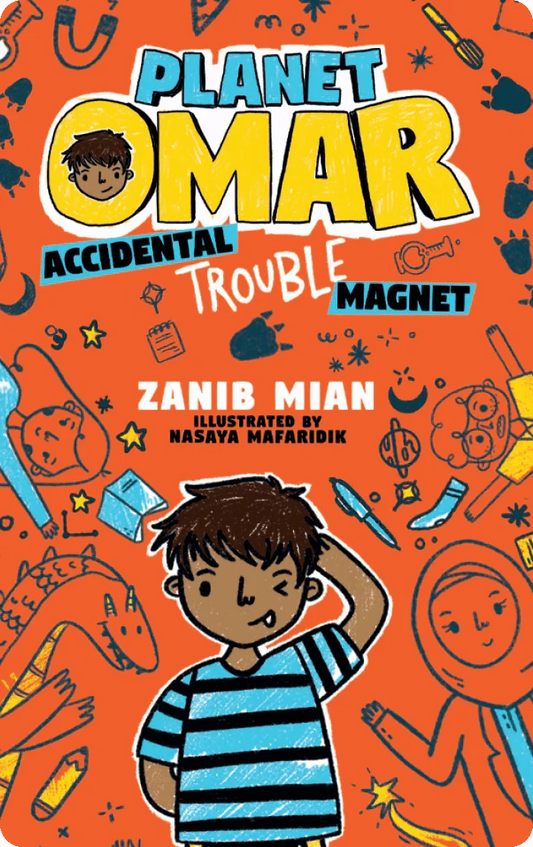 Planet Omar: Accidental Trouble Magnet - Audiobook Card Yoto Lil Tulips