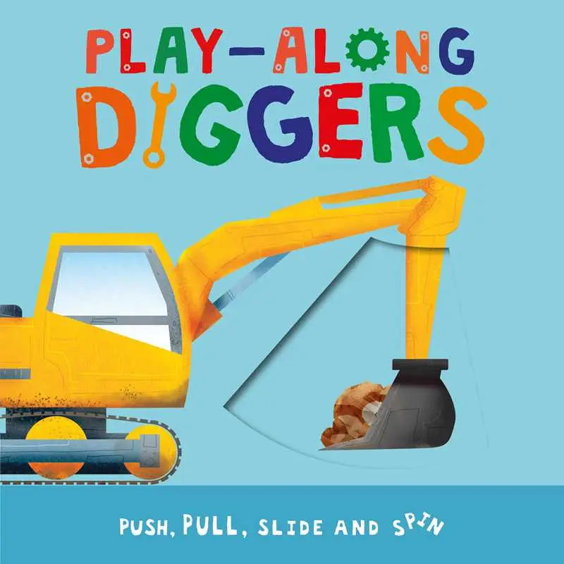 Play-Along Board Book - Diggers Simon & Schuster Lil Tulips