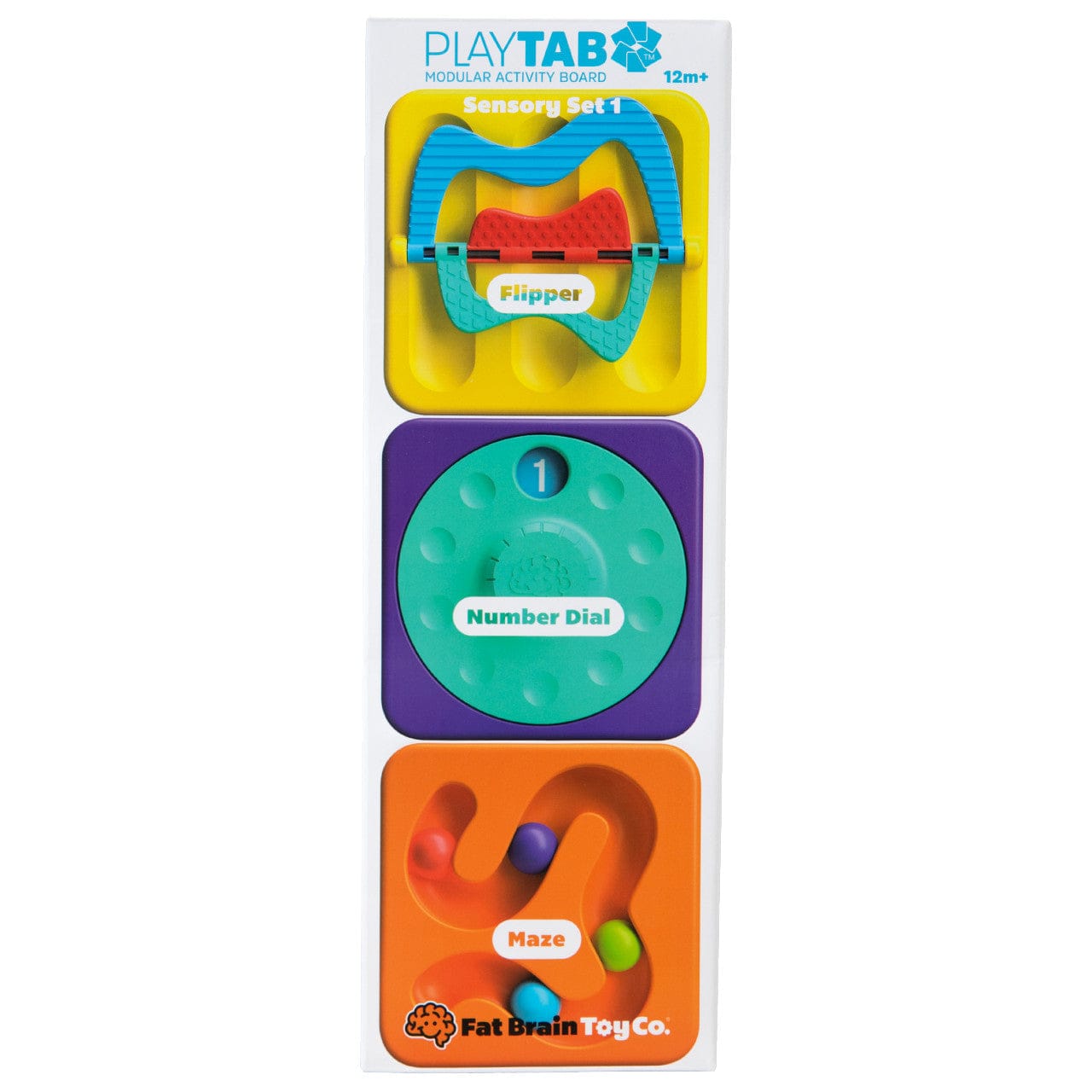 PlayTab - Tiles Sensory Set 1 Fat Brain Toys Lil Tulips