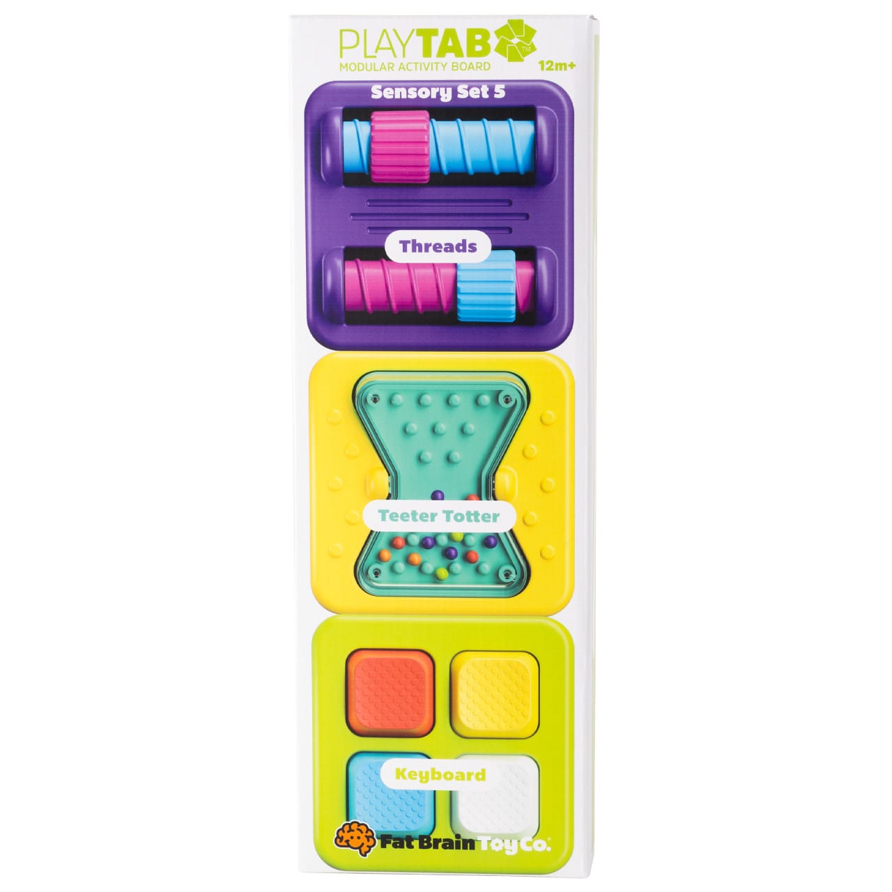 PlayTab - Tiles Sensory Set 5 Fat Brain Toys Lil Tulips