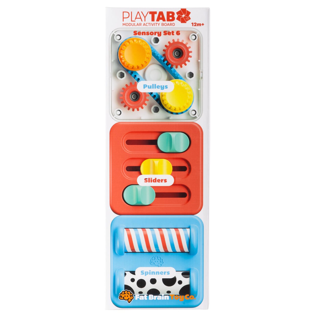 PlayTab - Tiles Sensory Set 6 Fat Brain Toys Lil Tulips