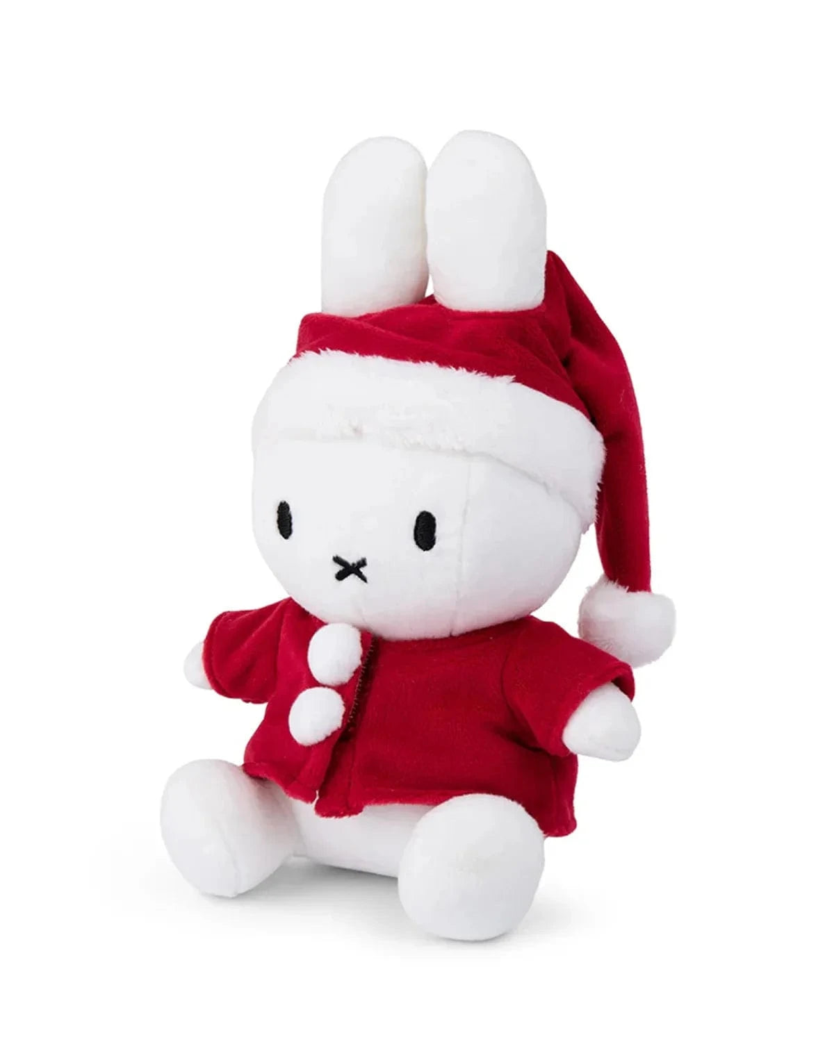 Plush Miffy Santa 9.5'' Bon Ton Toys Lil Tulips