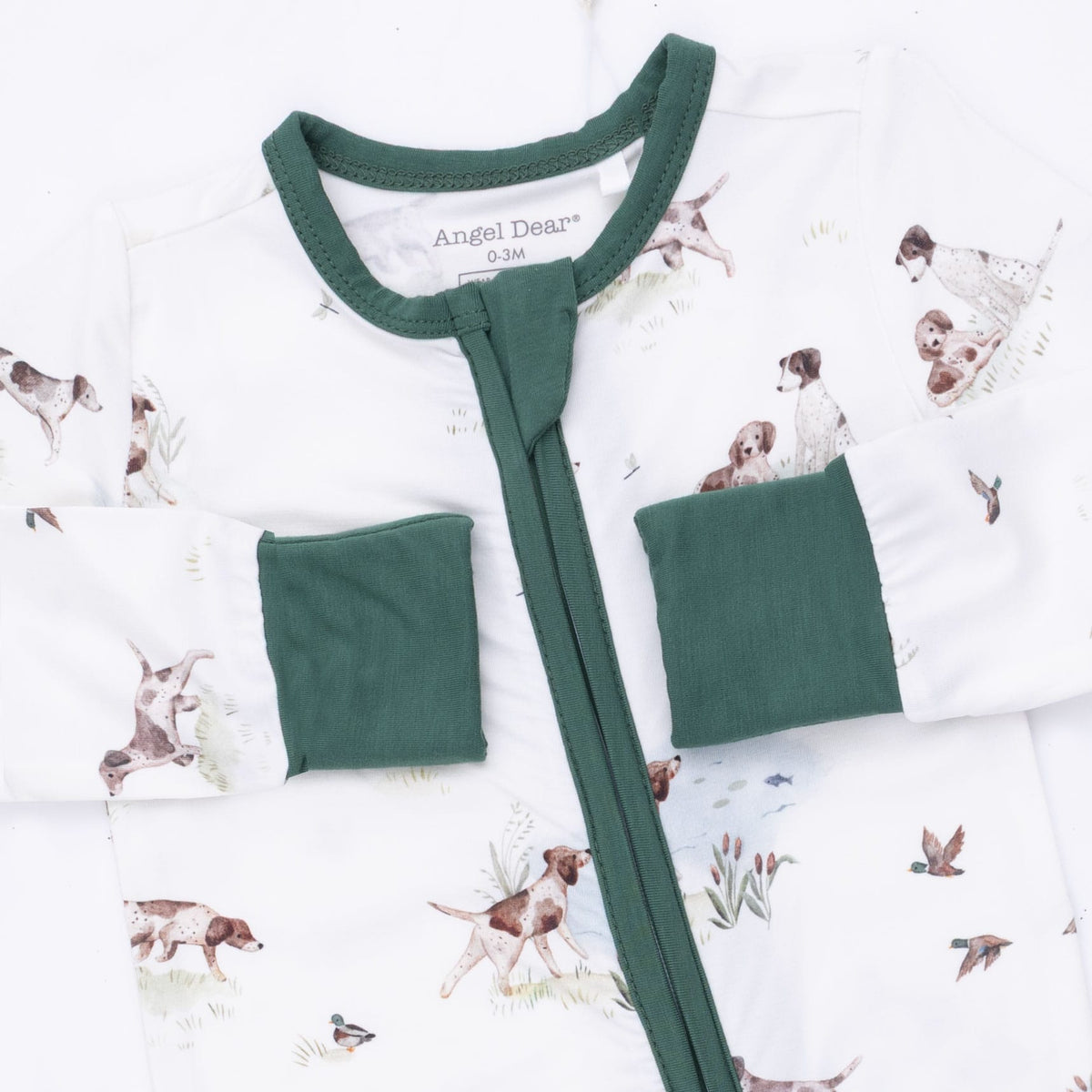 Pointer Pups and Duck Buddies - Convertible Romper Angel Dear Lil Tulips