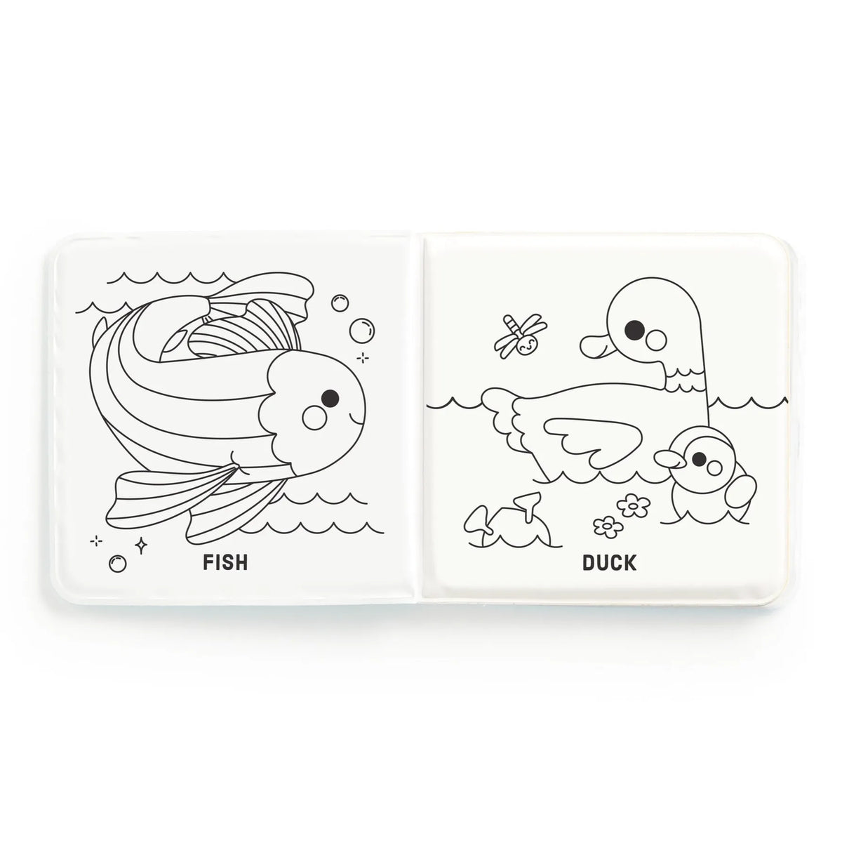 Pond Friends Color Magic Bath Book Chronicle Books Lil Tulips