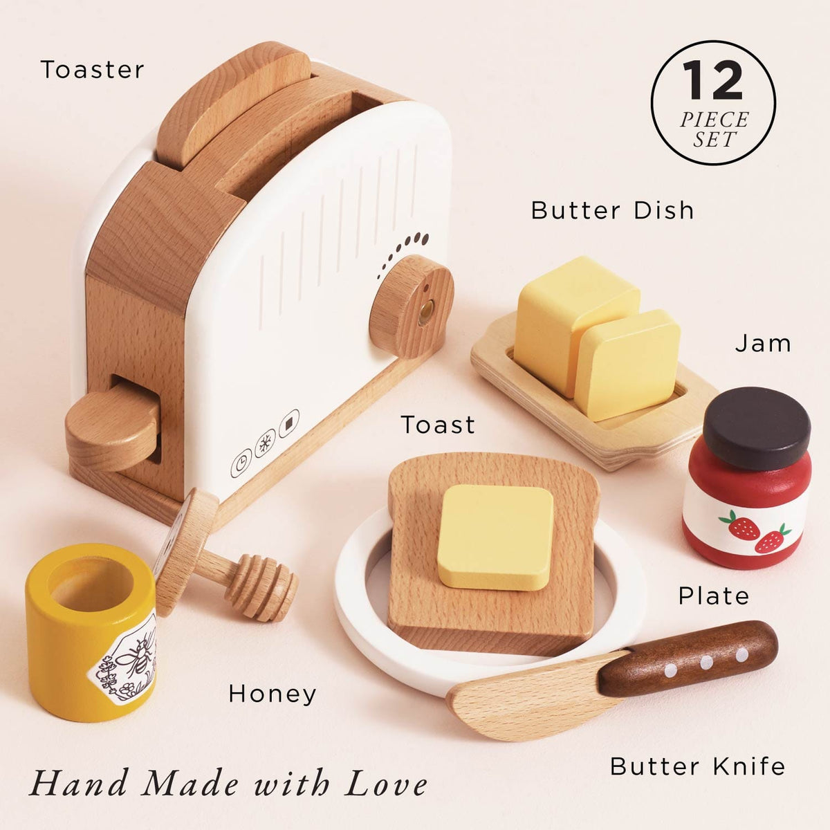 Pop-up Toaster & Breakfast Set Le Toy Van Lil Tulips