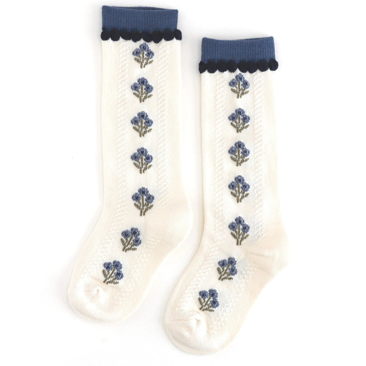Posie Knee Socks - Bluejay Little Stocking Company Lil Tulips