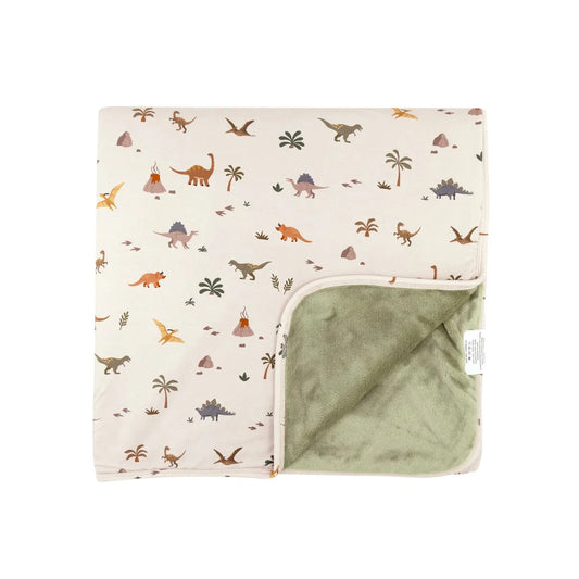 Prehistoric Dinosaurs Toddler Blanket Brave Little Ones Lil Tulips
