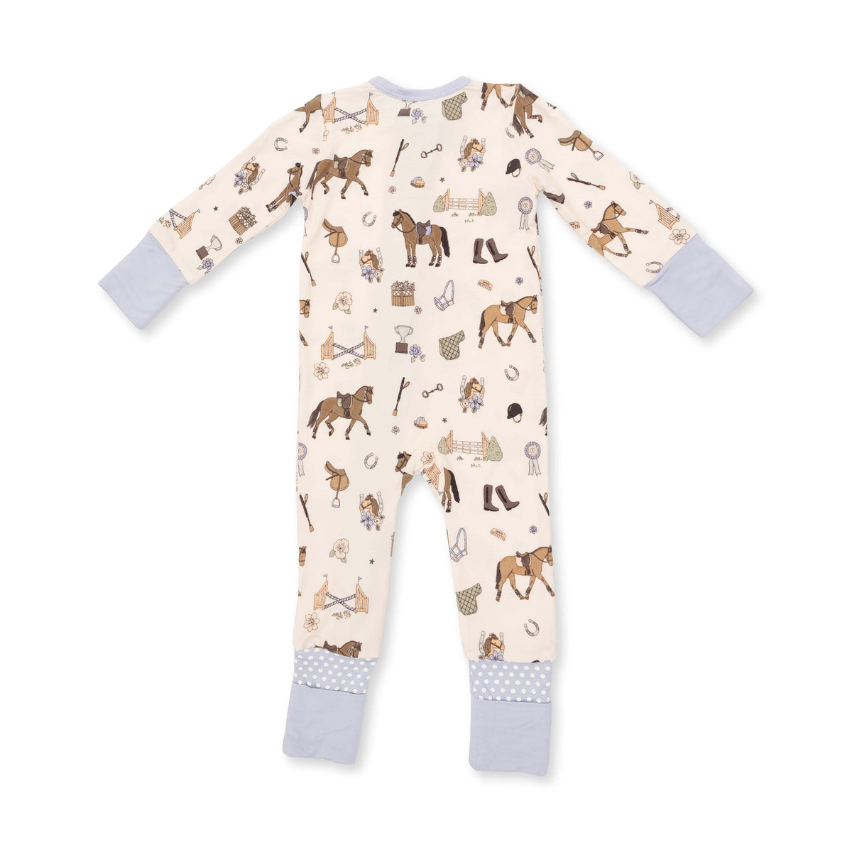 Pretty Equestrian - Convertible Romper Angel Dear Lil Tulips