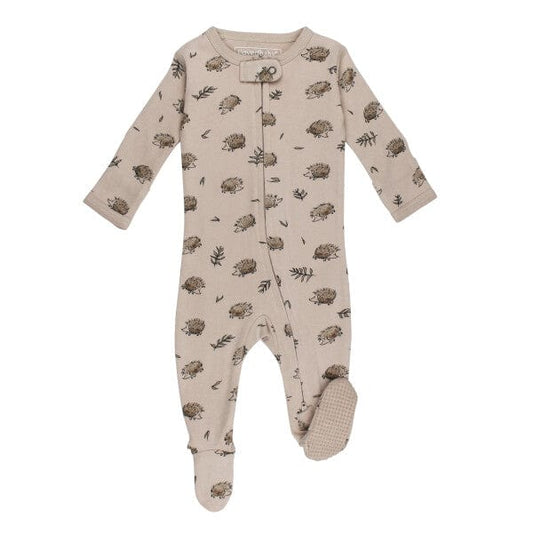 Prickles Organic 2-Way Zipper Footie L'ovedbaby Lil Tulips