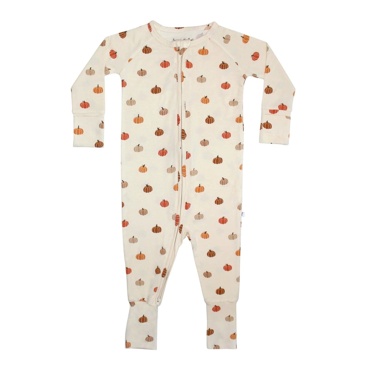 Pumpkins Zip Romper Brave Little Ones Lil Tulips