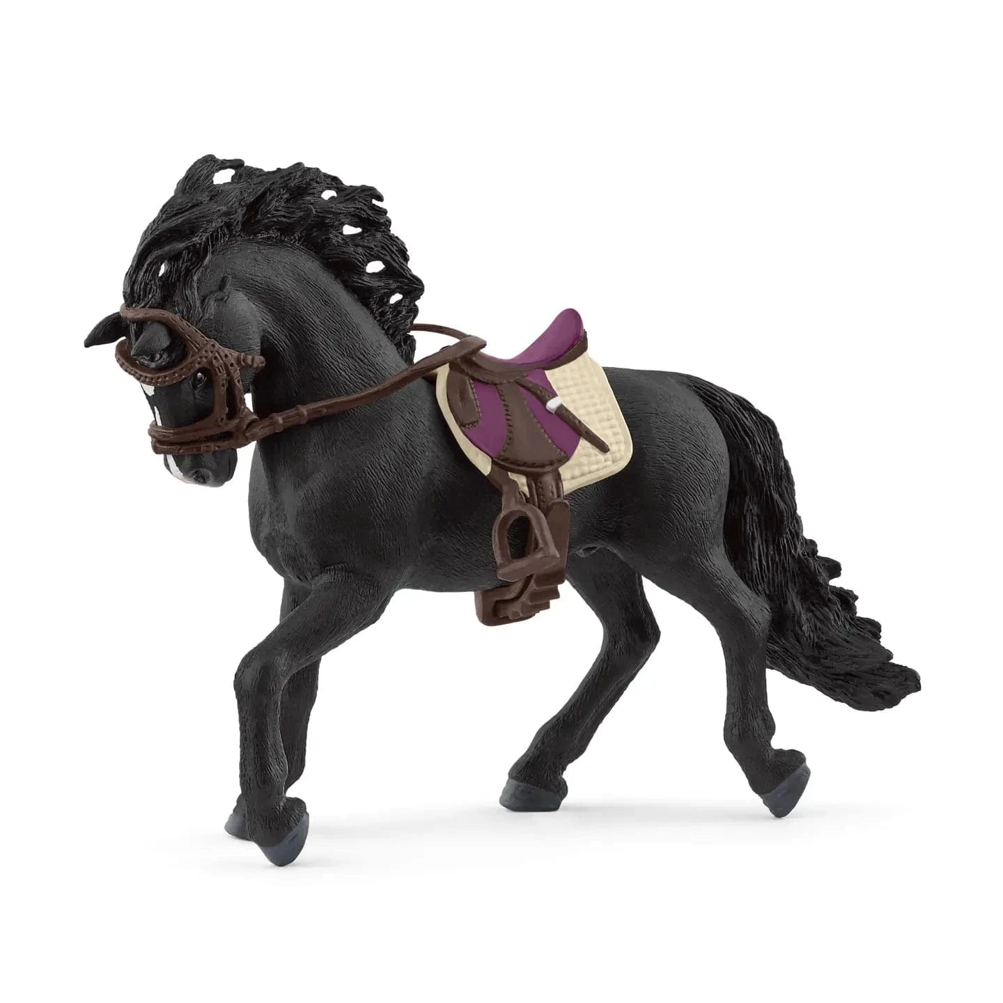 Pura Raza Espanola Stallion with Saddle and Bridle Schleich Lil Tulips