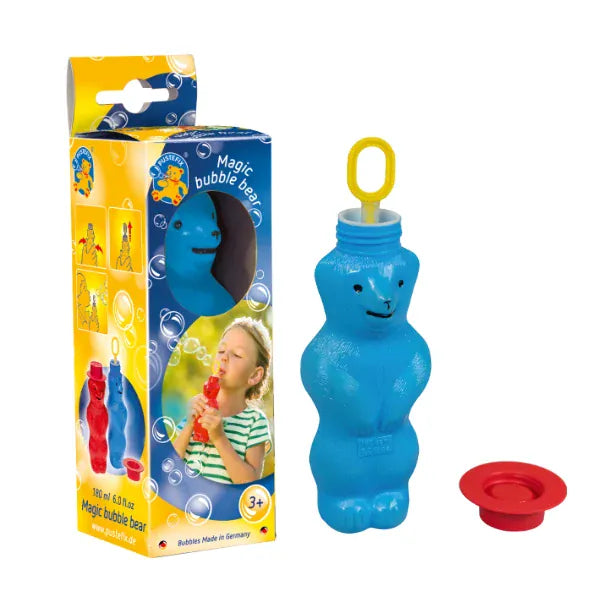 Pustefix Magic Bubble Blowing Bear - Blue HQ Kites & Designs Lil Tulips