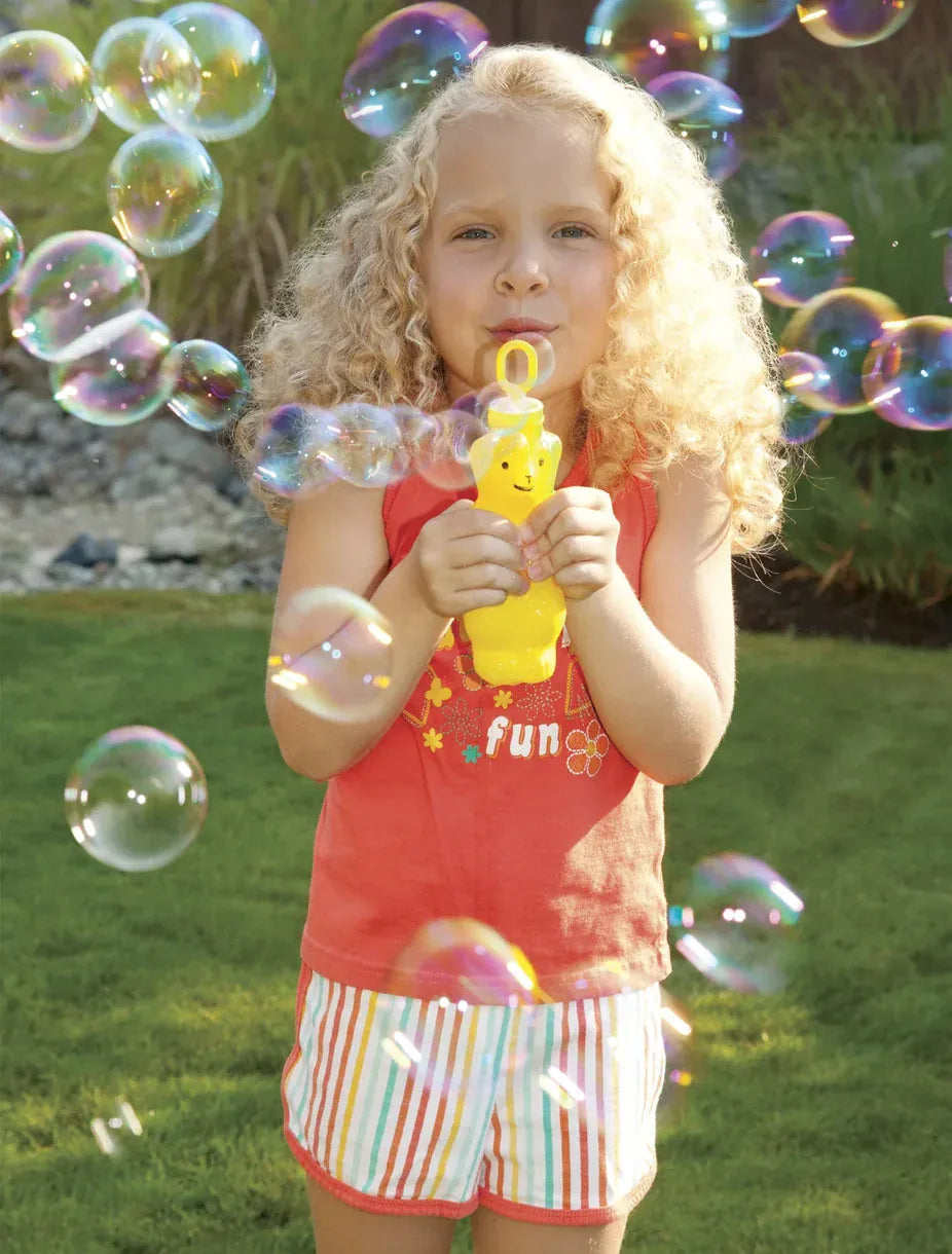 Pustefix Magic Bubble Blowing Bear - Yellow HQ Kites & Designs Lil Tulips