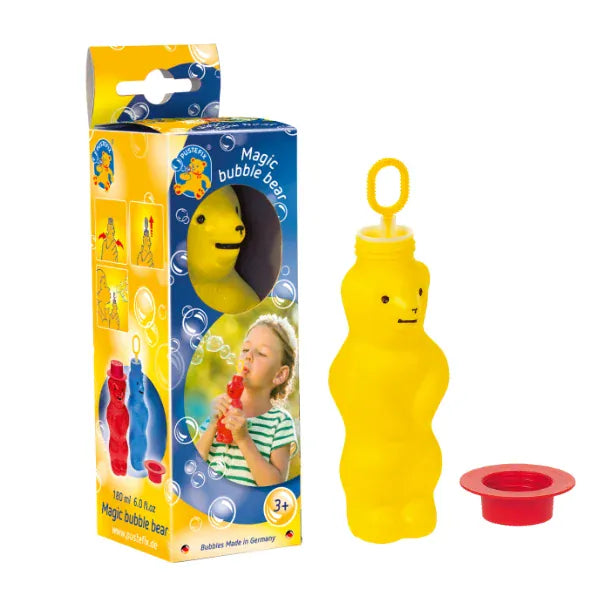 Pustefix Magic Bubble Blowing Bear - Yellow HQ Kites & Designs Lil Tulips