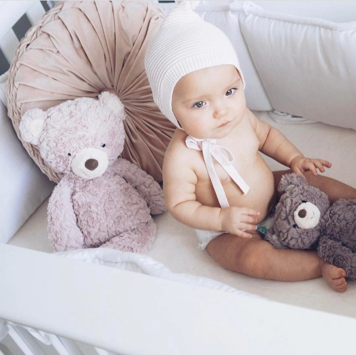 Putty Small Grey Bear – 11″ Mary Meyer Lil Tulips