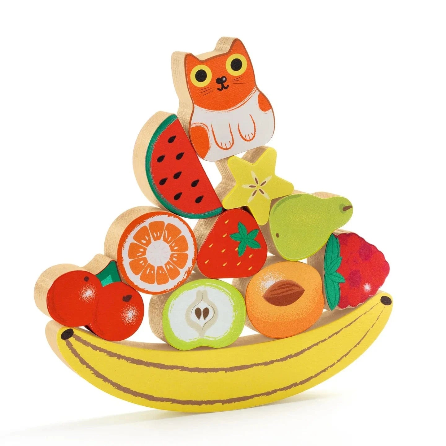 Puzz & Boom Happy Wooden Puzzle Djeco Lil Tulips