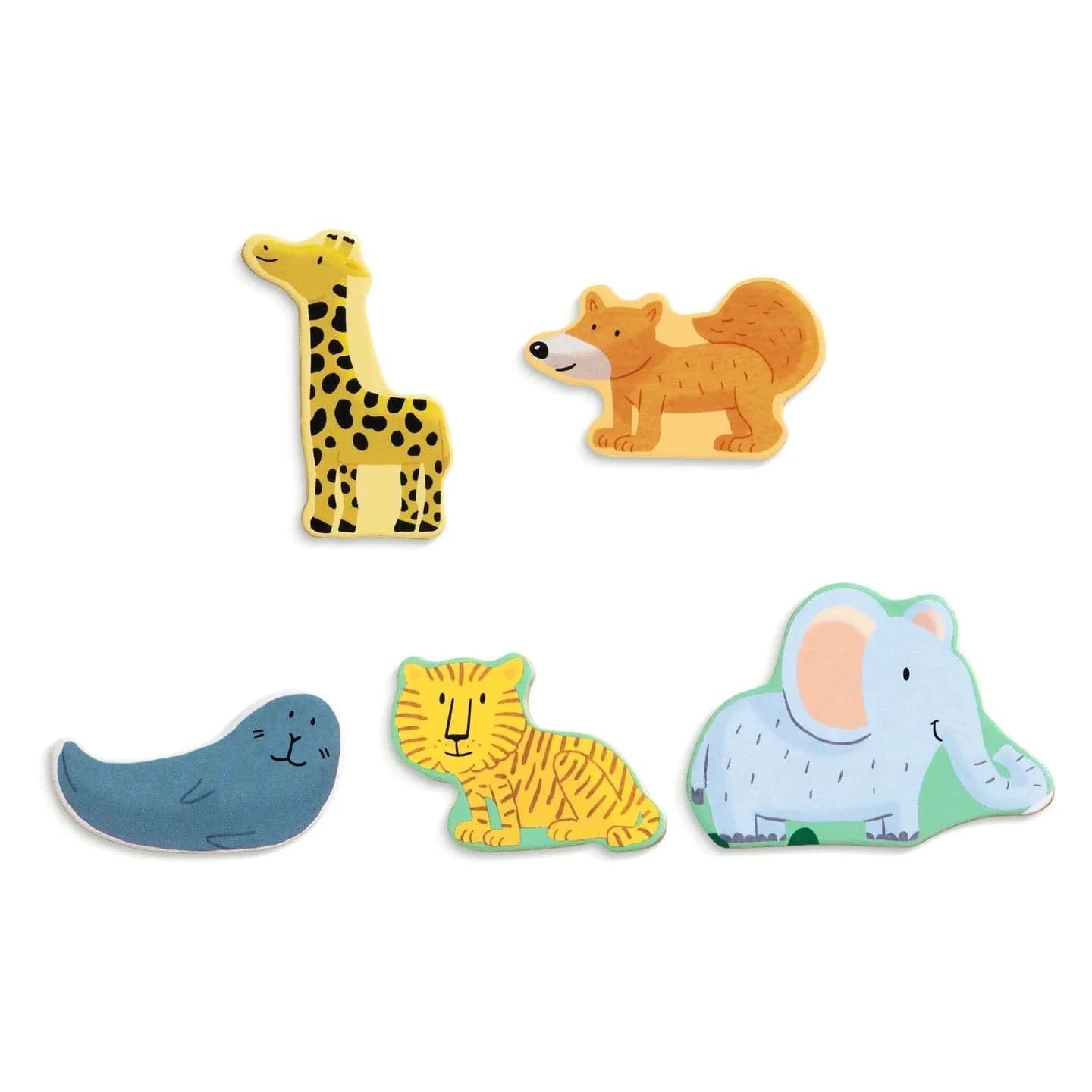 Puzzlo Animo Wooden Puzzle Djeco Lil Tulips