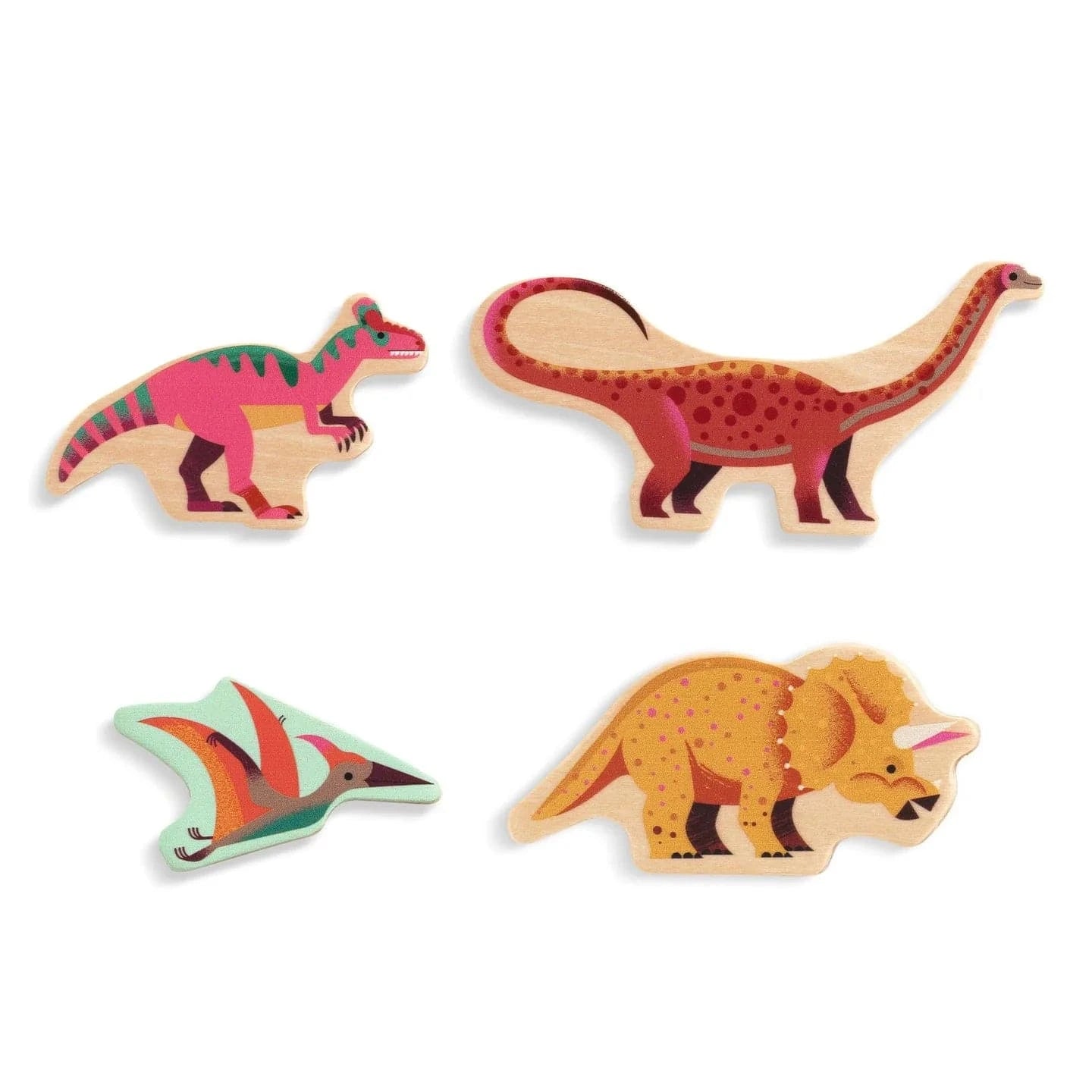 Puzzlo Dino Wooden Puzzle Djeco Lil Tulips