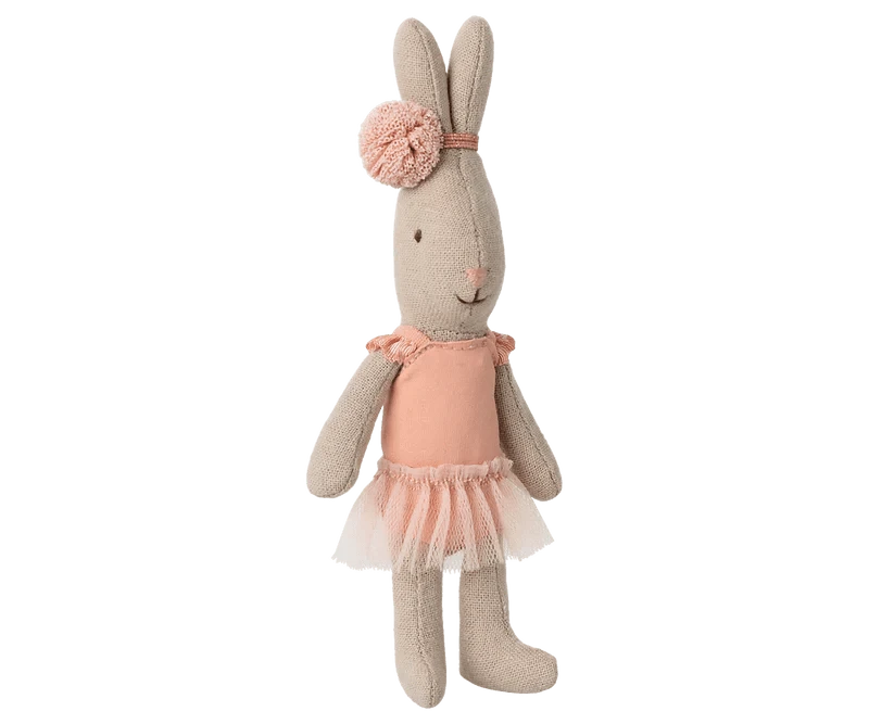 Rabbit, Micro - Ballet Suit and Skirt - Rose Maileg Lil Tulips