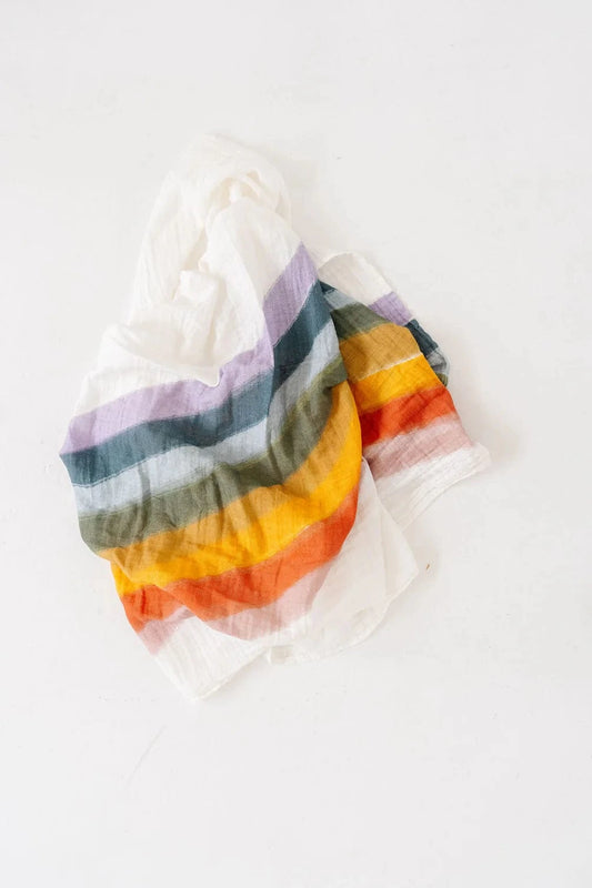 Rainbow Connection Swaddle Clementine Kids Baby & Toddler Lil Tulips