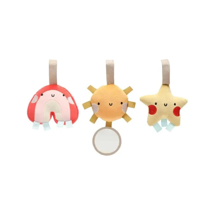 Rainbow Stroller Toy-Set of 3 Pearhead Lil Tulips