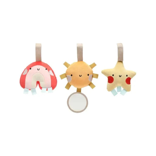 Rainbow Stroller Toy-Set of 3 Pearhead Lil Tulips