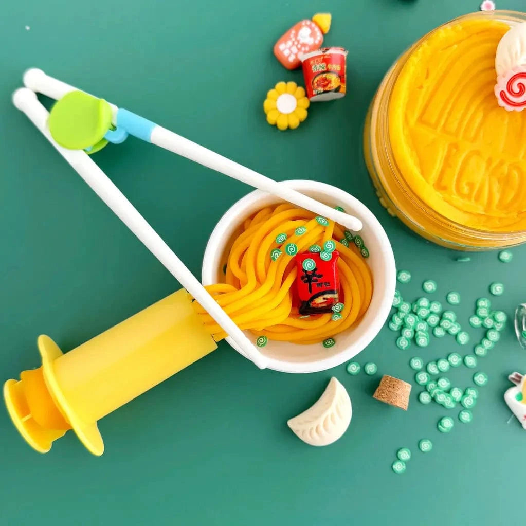 Ramen (Mochi) Kiddough Play Kit Earth Grown KidDoughs Lil Tulips