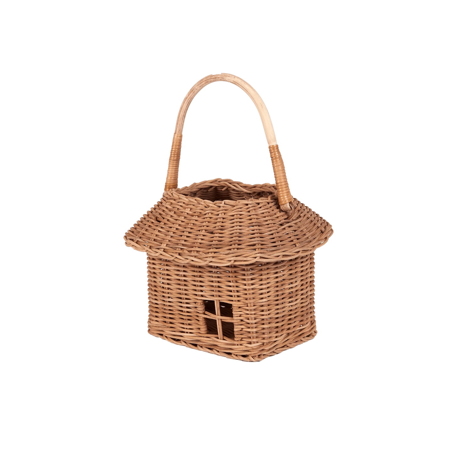 Rattan Hutch Small Basket Olli Ella Lil Tulips