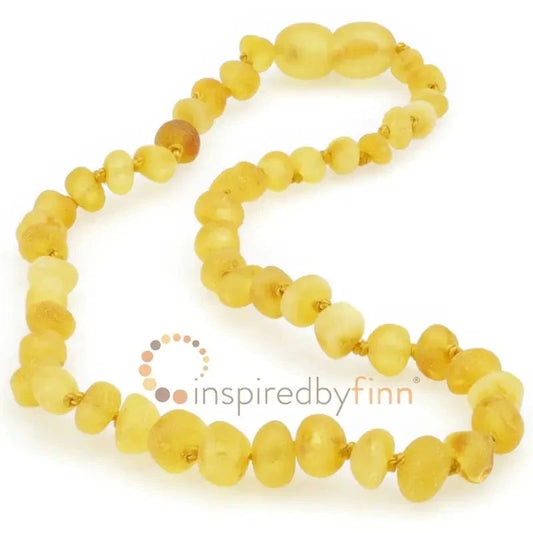 Raw Baltic Amber Necklace – Lemonade inspired by finn Lil Tulips